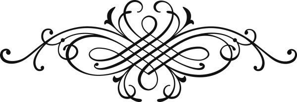 Завитушка в конце текста