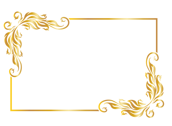 Золотистая рамка