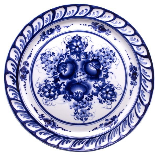 Гжель в круге