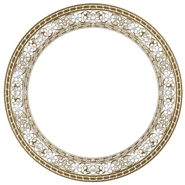 Круглое обрамление