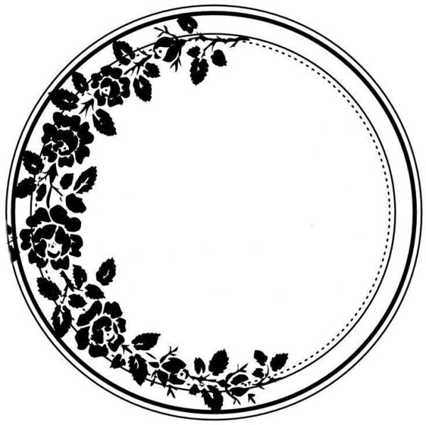 Круглый шаблон