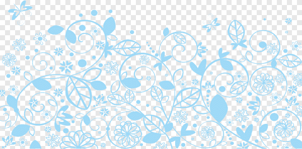 Белый фон с бирюзовыми узорами