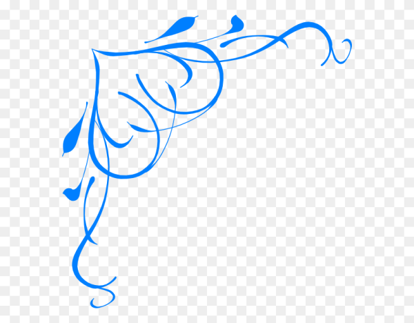 Вензель синий