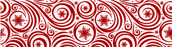 Красивый новогодний орнамент