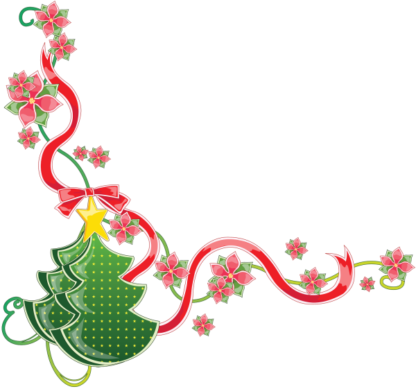 Новогодние элементы для открыток