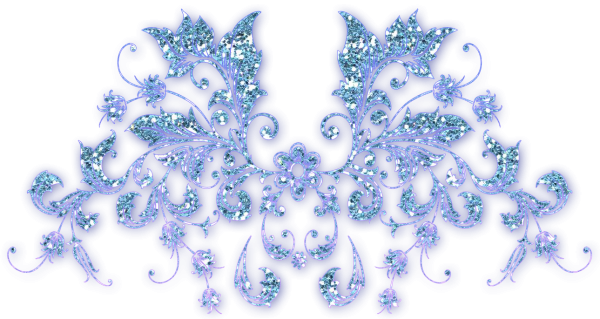 Морозные узоры на белом фоне