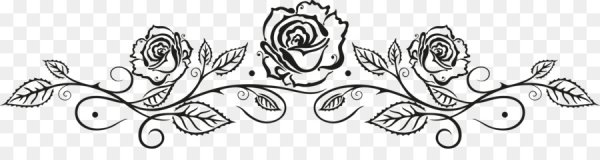 Вензель роза
