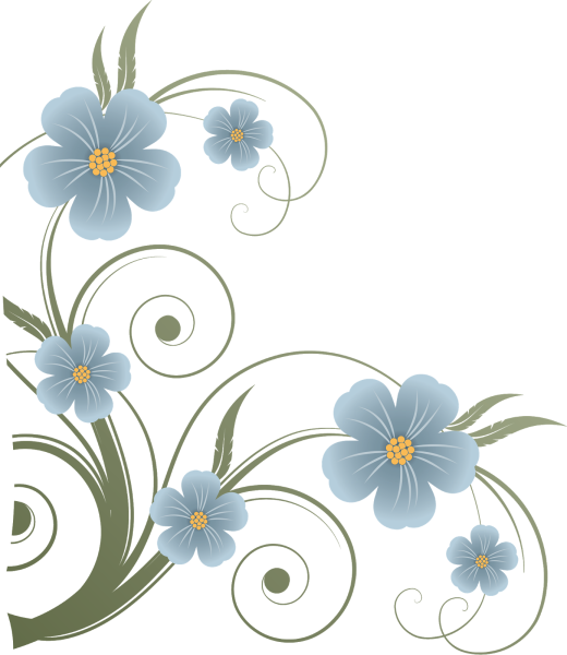 Орнамент из цветов