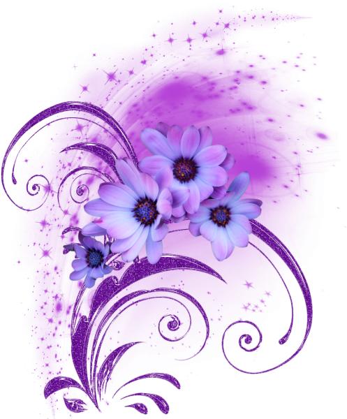 Красивые узоры цветов