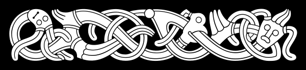 Узоры викингов йеллинг