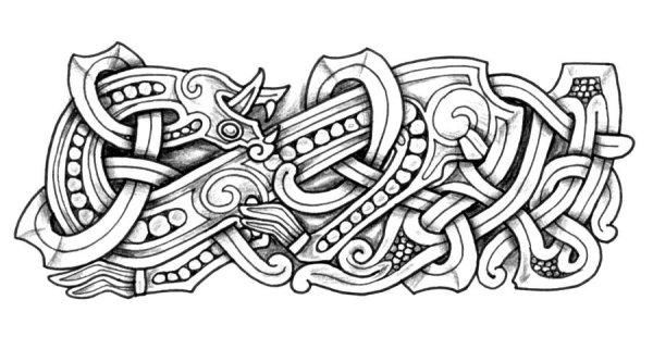 Скандинавский орнамент Маммен