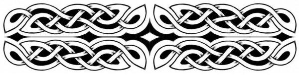 Кельтская вязь браслет