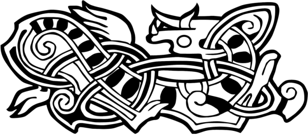 Узоры викингов йеллинг