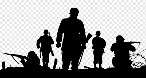 Силуэт война