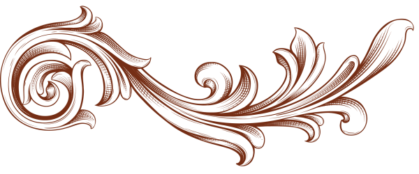 Завитушки на прозрачном фоне