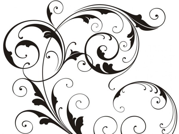 Узоры без фона