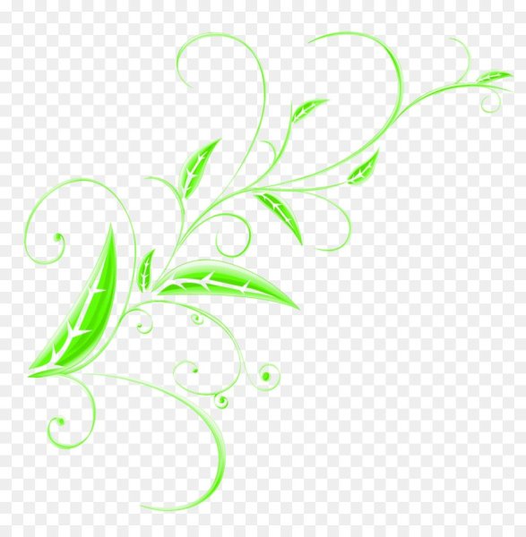 Салатовый узор