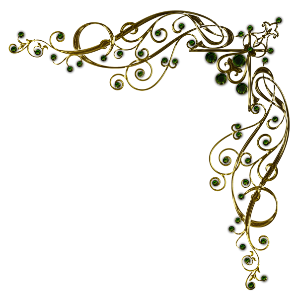 Узорные уголки