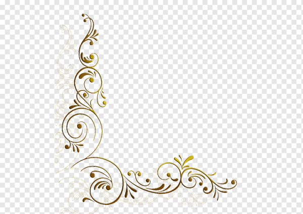 Угловые узоры для рамок