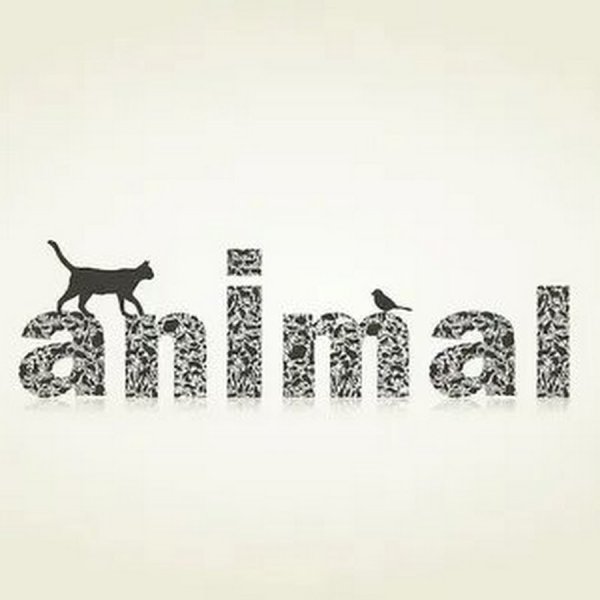 Надпись Энималс