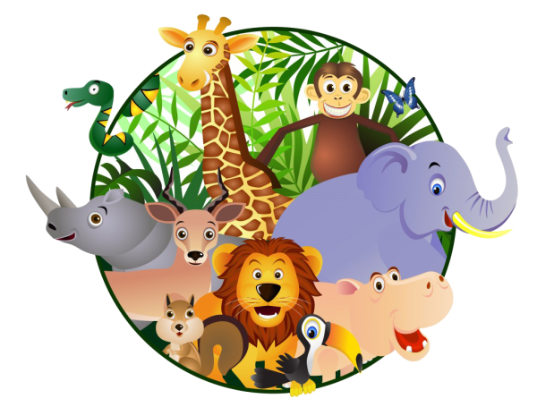 Зоопарк мультяшный