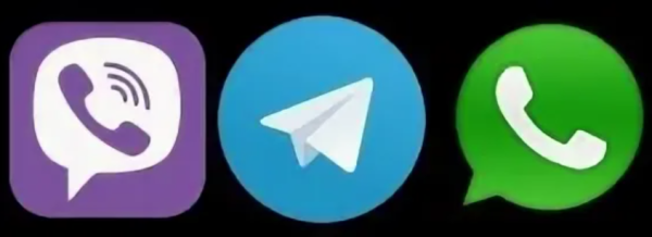 Значок вайбер телграмм вотс ап