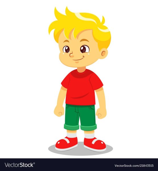 Мальчик мультяшный