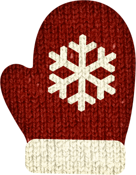 Рукавицы на белом фоне