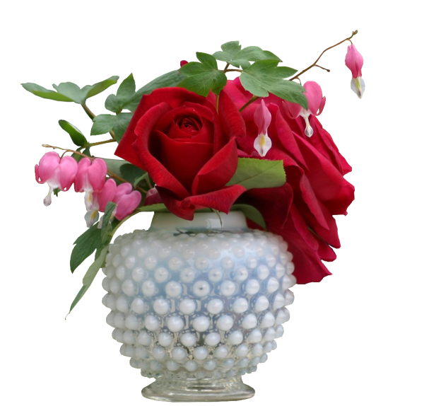 Вазочка с цветами