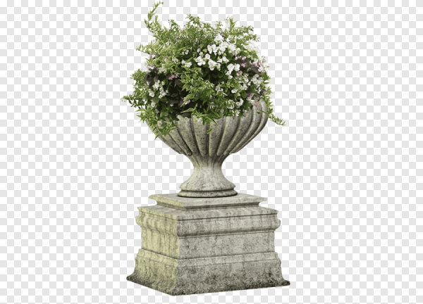 Вазон прозрачный для цветов