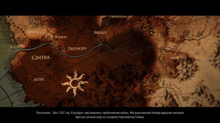 Карта государств Ведьмак