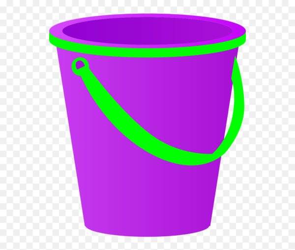 Ведро мультяшное