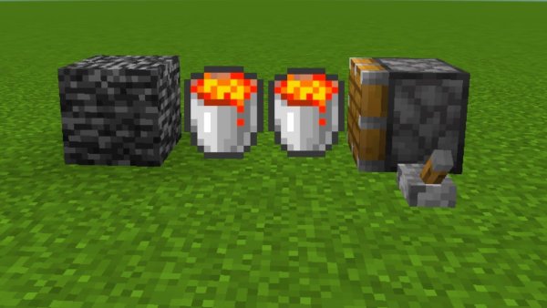 Minecraft ведро воды