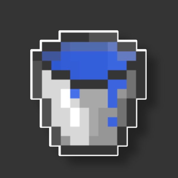 Ведро воды в МАЙНКРАФТЕ