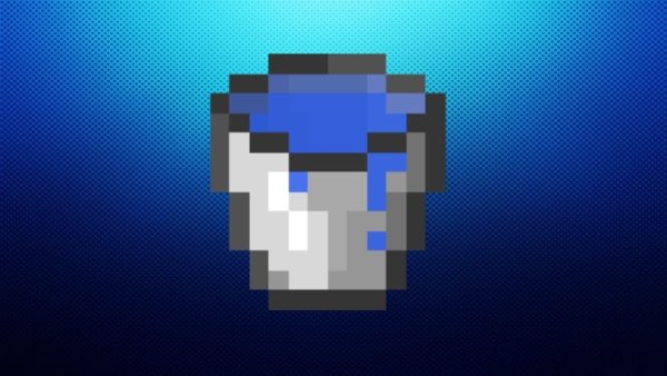 Ведро воды из майна