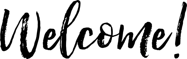 Надпись Welcome