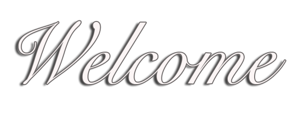 Красивая надпись Welcome