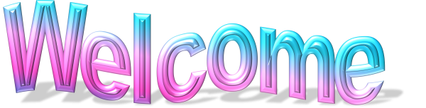 Красивая надпись Welcome