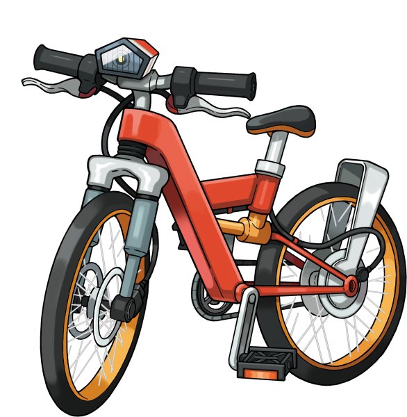 Велосипед мультяшный