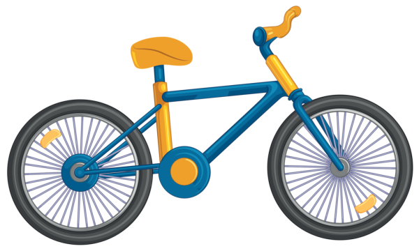 Велосипед картина для детей