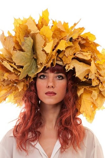 Осенние веночки на голову