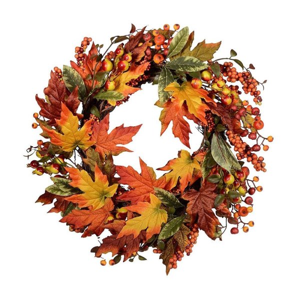 Венок из листочков