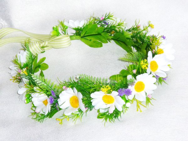 Ромашки венок