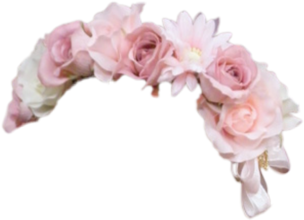 Венок на голову на прозрачном фоне для фотошопа