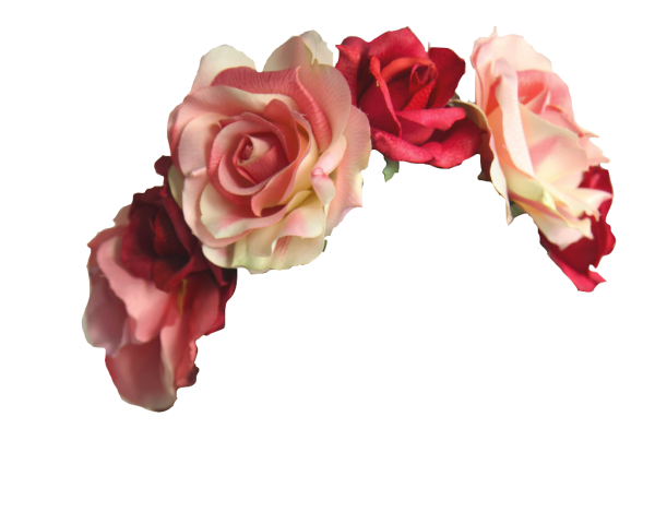 Цветочный ободок для фотошопа