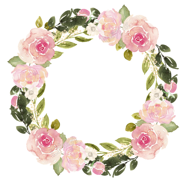 Цветы в круге