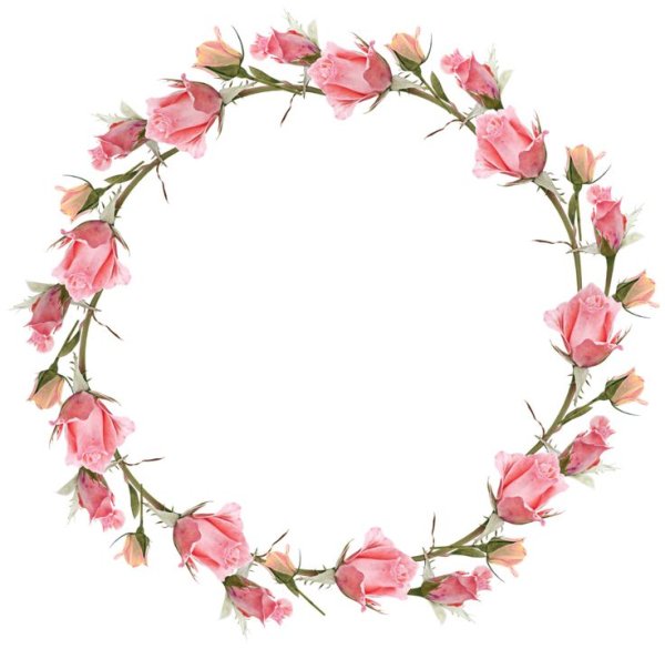 Круглая рамка