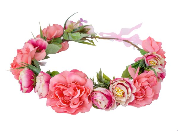 Венки из цветов для волос