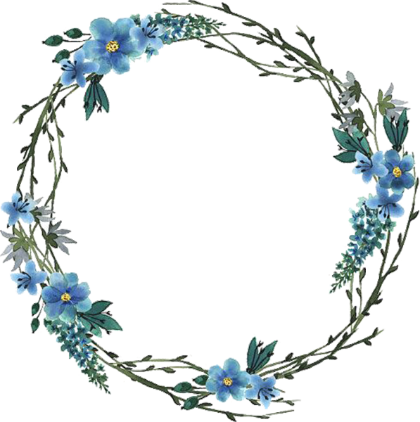 Голубой венок