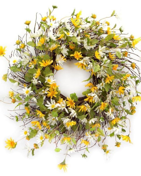 Венок из ромашек